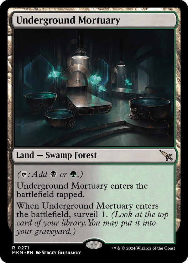 Underground Mortuary [MKM - 271] - Cartes Sportives Rive Sud