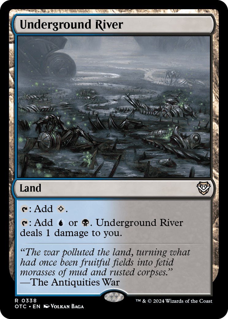 Underground River [OTC - 338] - Cartes Sportives Rive Sud