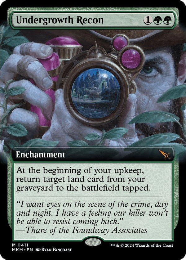 Undergrowth Recon (Extended Art) [MKM - 411] - Cartes Sportives Rive Sud