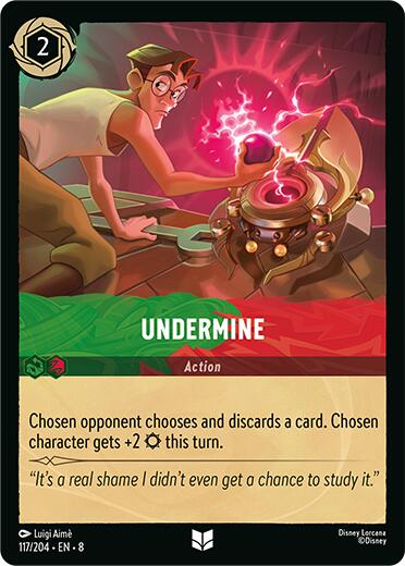 Undermine [8 - 117/204] - Cartes Sportives Rive Sud