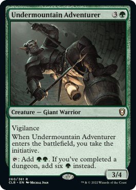 Undermountain Adventurer [CLB - 260] - Cartes Sportives Rive Sud