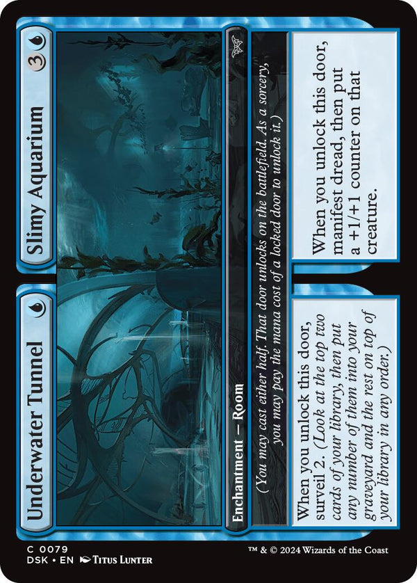 Underwater Tunnel // Slimy Aquarium [DSK - 79] - Cartes Sportives Rive Sud