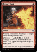 Unholy Heat [OTC - 182] - Cartes Sportives Rive Sud