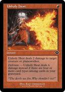 Unholy Heat (Retro Frame) [MH2 - 13] - Cartes Sportives Rive Sud