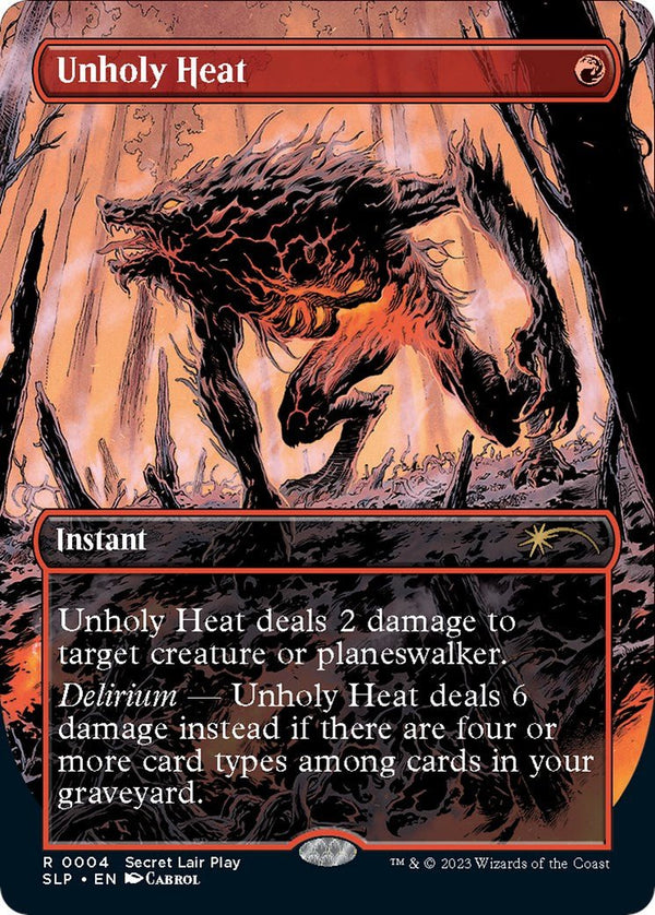 Unholy Heat [SLP - 4] - Cartes Sportives Rive Sud