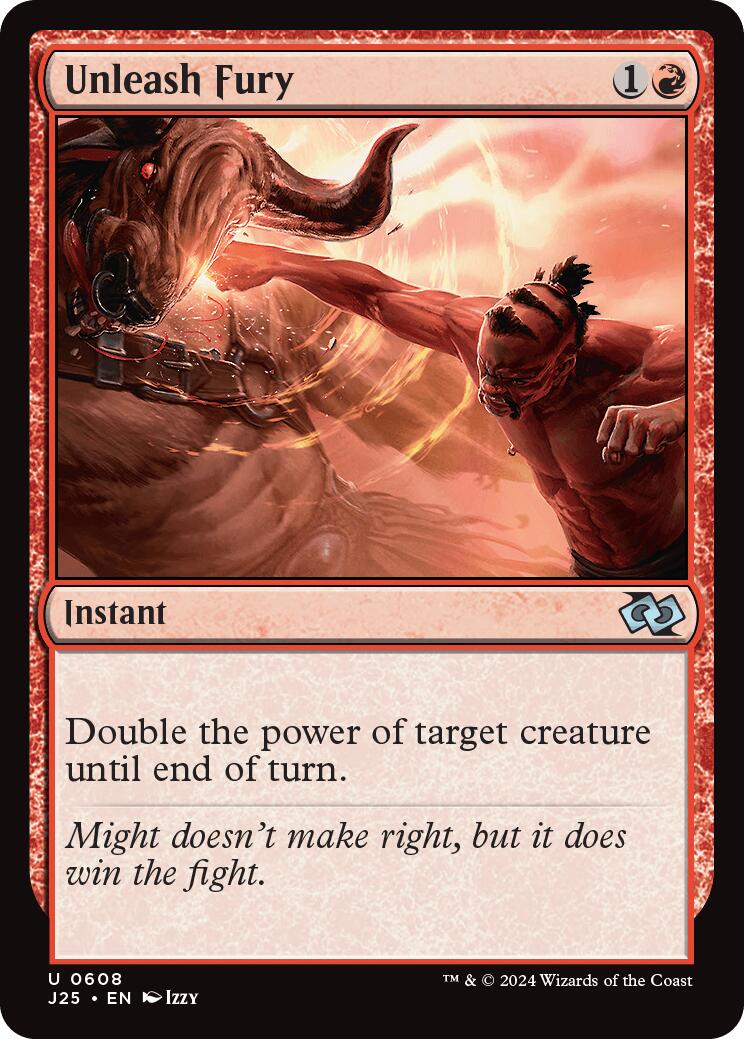 Unleash Fury [J25 - 608] - Cartes Sportives Rive Sud