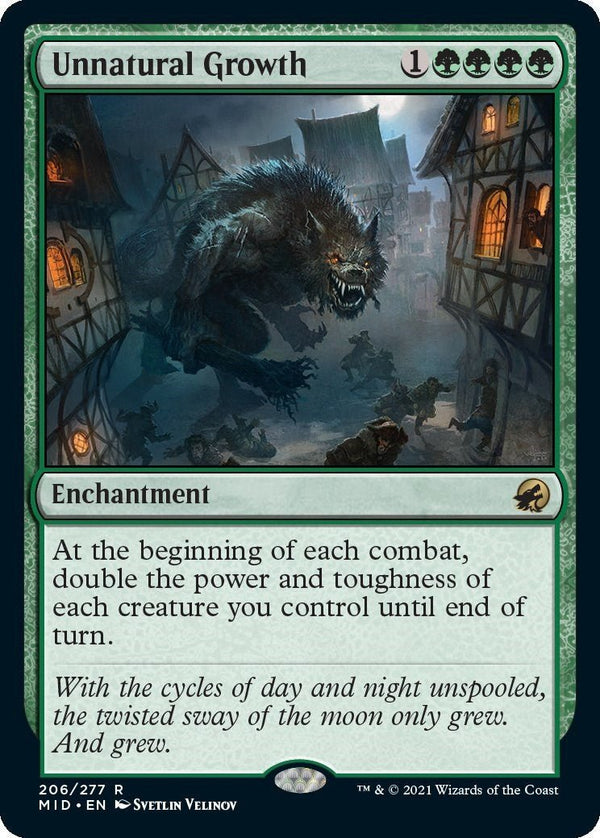 Unnatural Growth [MID - 206] - Cartes Sportives Rive Sud