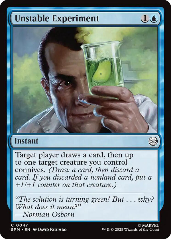 Unstable Experiment [SPM - 47] - Cartes Sportives Rive Sud