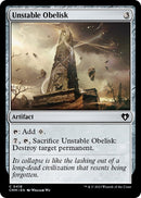 Unstable Obelisk [CMM - 416] - Cartes Sportives Rive Sud