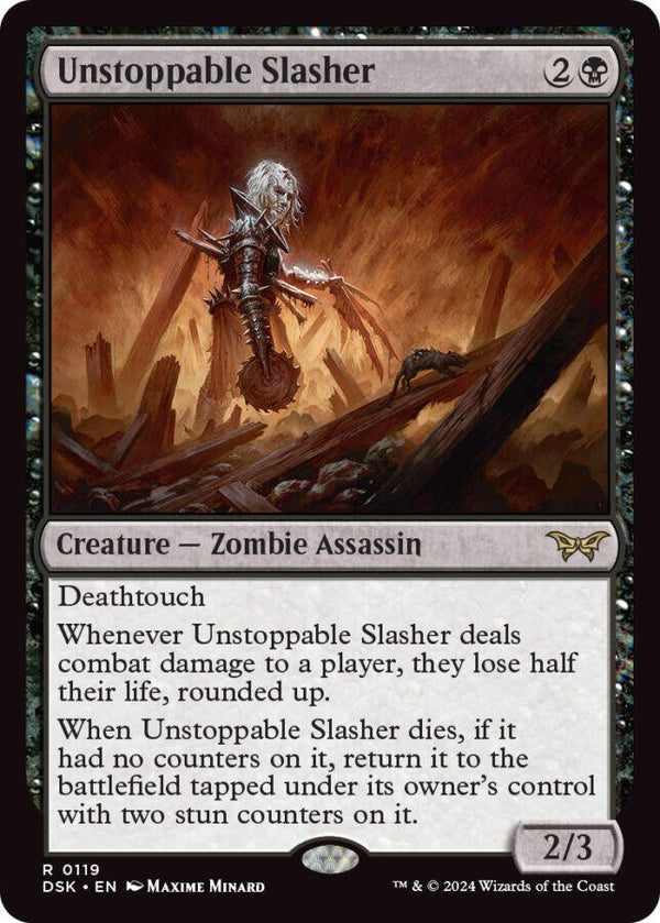 Unstoppable Slasher (0119) [DSK - 119] - Cartes Sportives Rive Sud