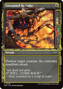 Unwanted Remake (Showcase) [DSK - 306] - Cartes Sportives Rive Sud