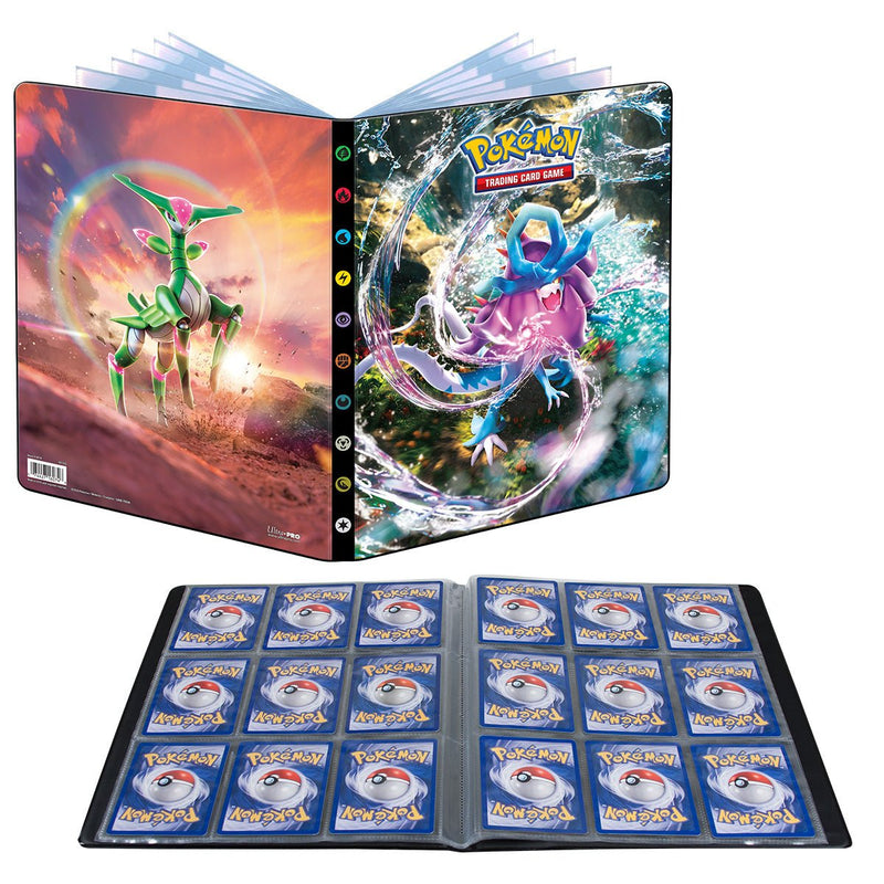 UP Pokemon Scarlet & Violet SV5 Album Portfolio 9PKT - Cartes Sportives Rive Sud