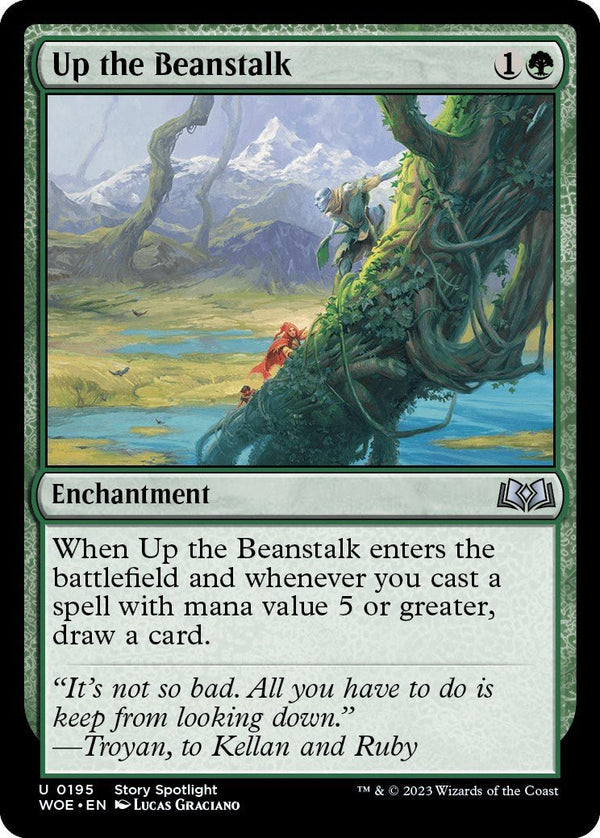 Up the Beanstalk [WOE - 195] - Cartes Sportives Rive Sud