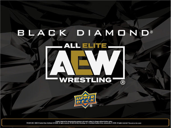 Upper Deck AEW Black Diamond Wrestling 2024 (Pre-Order) - Cartes Sportives Rive Sud