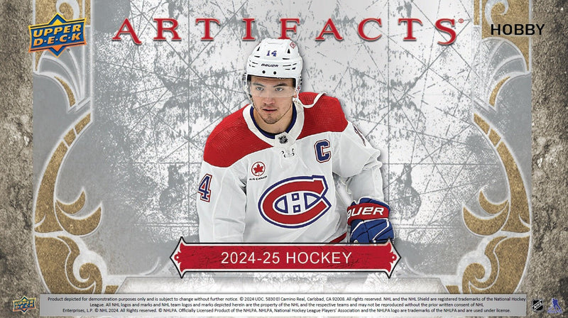 Upper Deck Artifacts Hockey 2024 - 25 (Pre - Order) - Cartes Sportives Rive Sud