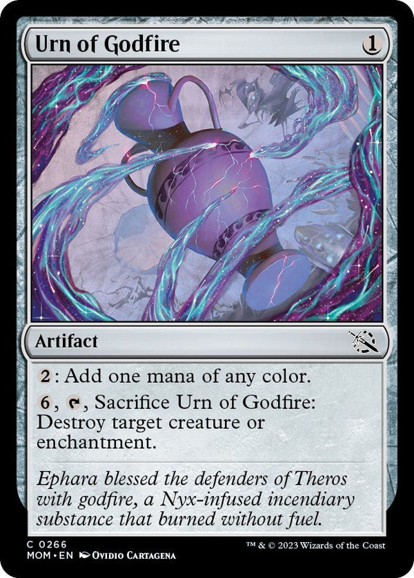 Urn of Godfire [MOM - 266] - Cartes Sportives Rive Sud