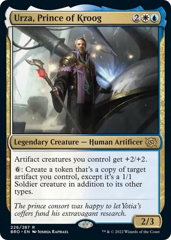Urza, Prince of Kroog [BRO - 226] - Cartes Sportives Rive Sud