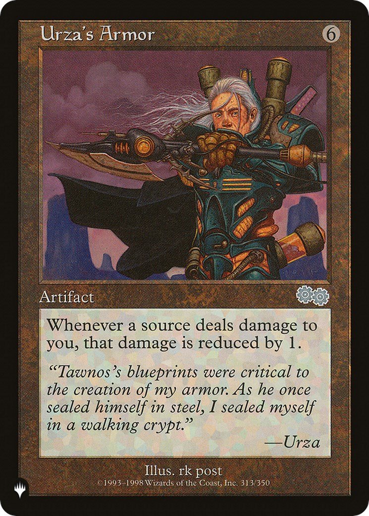Urza's Armor [LIST - 313/350] - Cartes Sportives Rive Sud