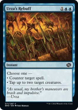 Urza's Rebuff [BRO - 71] - Cartes Sportives Rive Sud