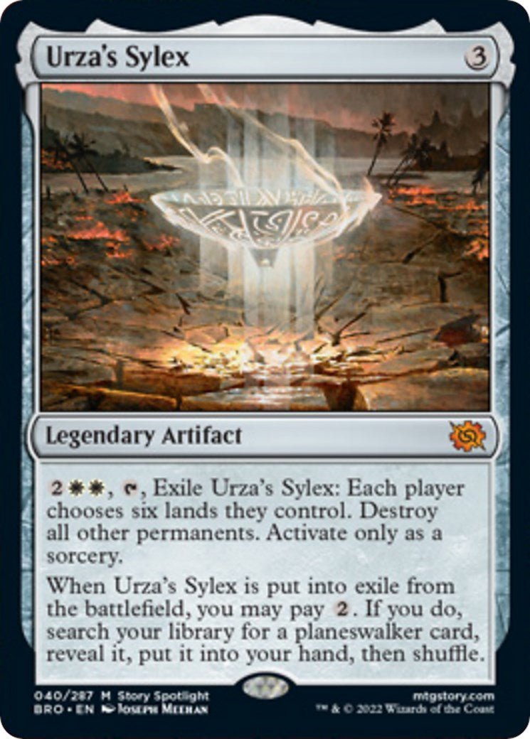 Urza's Sylex [BRO - 40] - Cartes Sportives Rive Sud