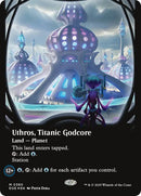 Uthros, Titanic Godcore (Borderless) (Galaxy Foil) [EOE - 380] - Cartes Sportives Rive Sud