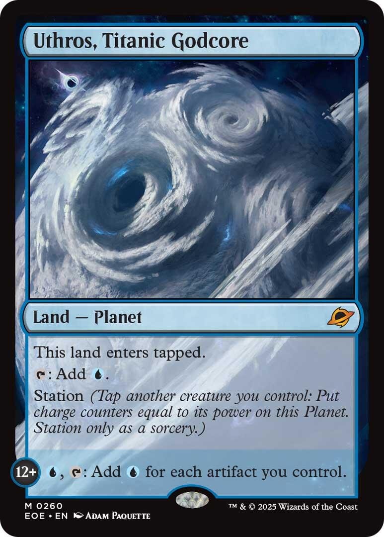 Uthros, Titanic Godcore [EOE - 260] - Cartes Sportives Rive Sud