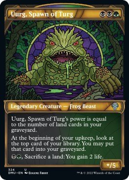 Uurg, Spawn of Turg (Showcase) [DMU - 324] - Cartes Sportives Rive Sud