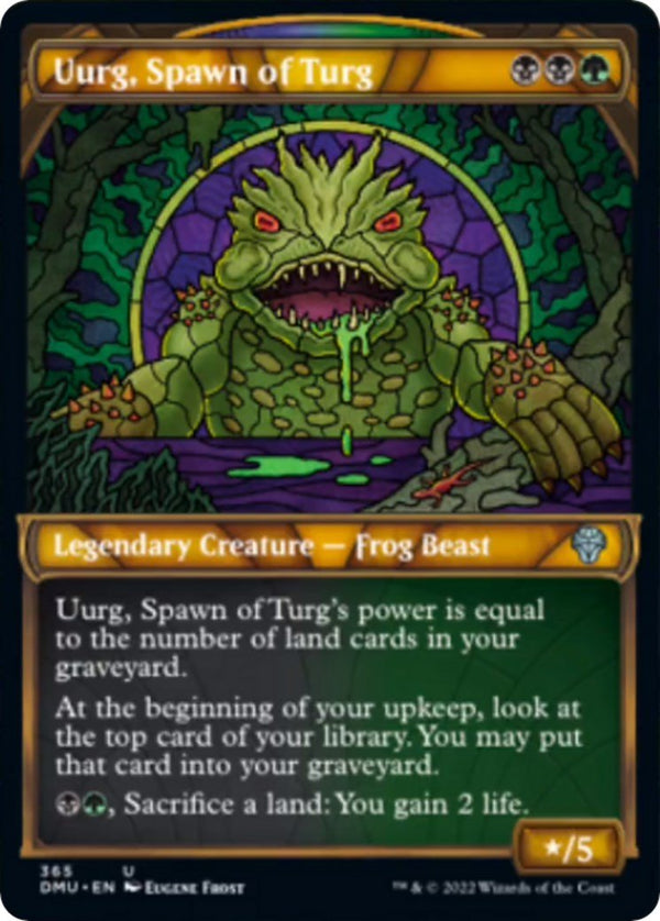 Uurg, Spawn of Turg (Textured Foil) [DMU - 365] - Cartes Sportives Rive Sud