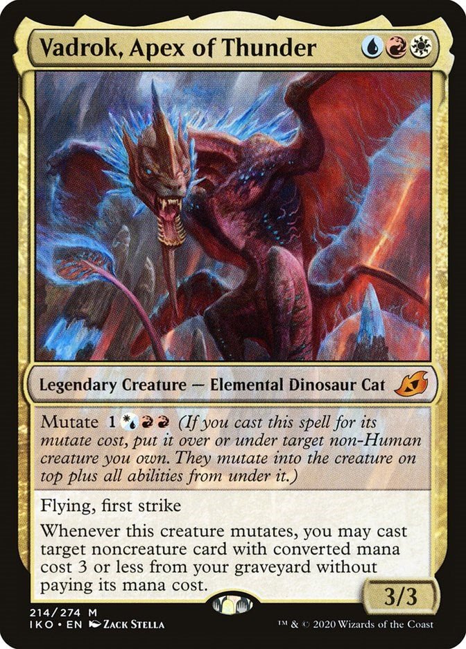 Vadrok, Apex of Thunder [IKO - 214] - Cartes Sportives Rive Sud