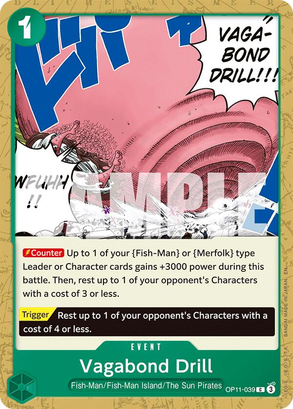 Vagabond Drill [OP11 - OP11 - 039] - Cartes Sportives Rive Sud