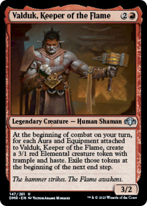 Valduk, Keeper of the Flame [DMR - 147] - Cartes Sportives Rive Sud