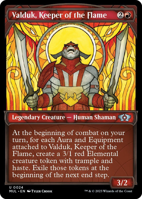 Valduk, Keeper of the Flame [MUL - 24] - Cartes Sportives Rive Sud