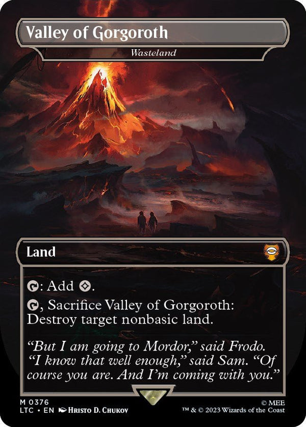 Valley of Gorgoroth - Wasteland [LTC - 376] - Cartes Sportives Rive Sud