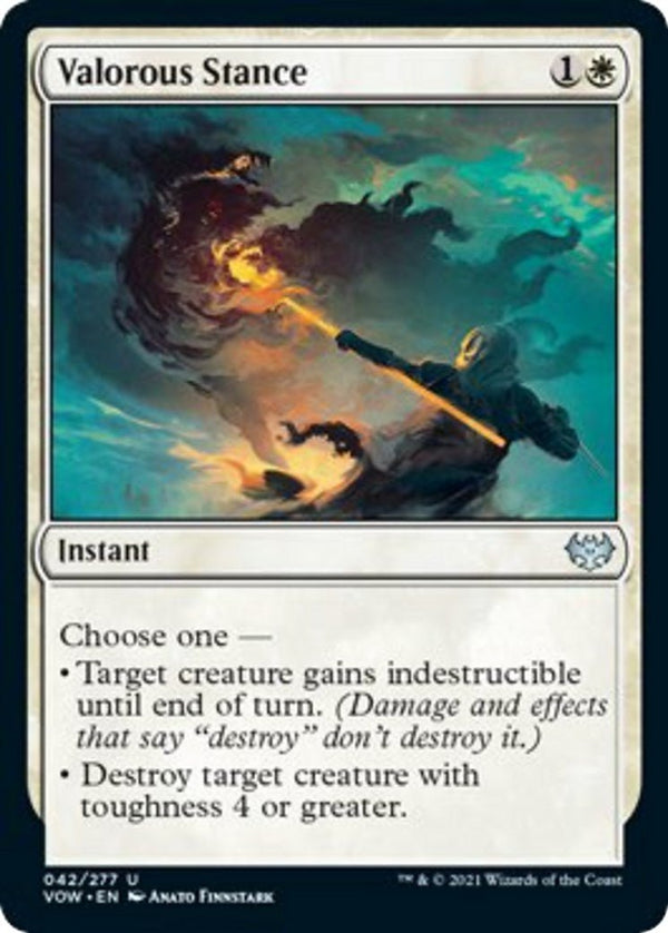 Valorous Stance [VOW - 42] - Cartes Sportives Rive Sud