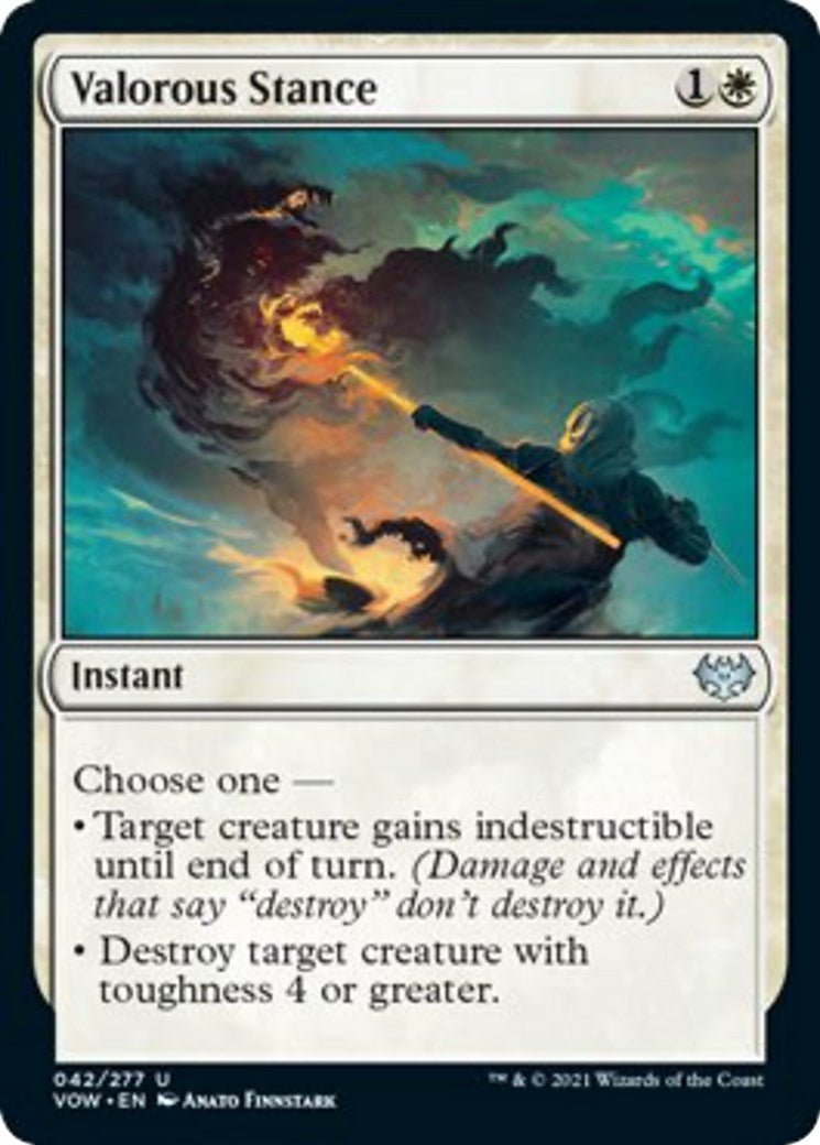 Valorous Stance [VOW - 42] - Cartes Sportives Rive Sud