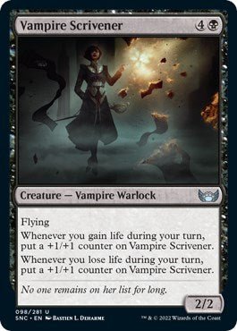 Vampire Scrivener [SNC - 98] - Cartes Sportives Rive Sud