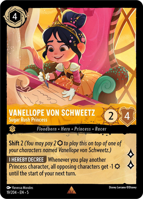 Vanellope von Schweetz - Sugar Rush Princess [5 - 19/204] - Cartes Sportives Rive Sud