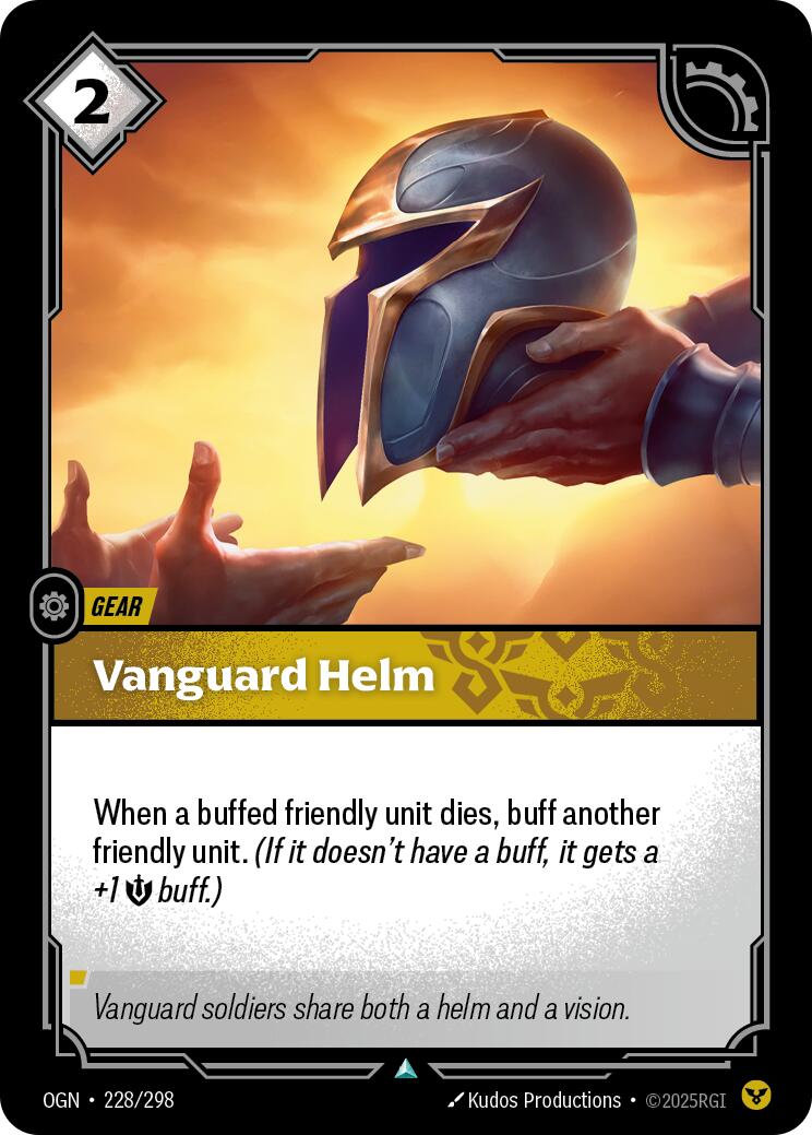 Vanguard Helm [OGN - 228/298] - Cartes Sportives Rive Sud