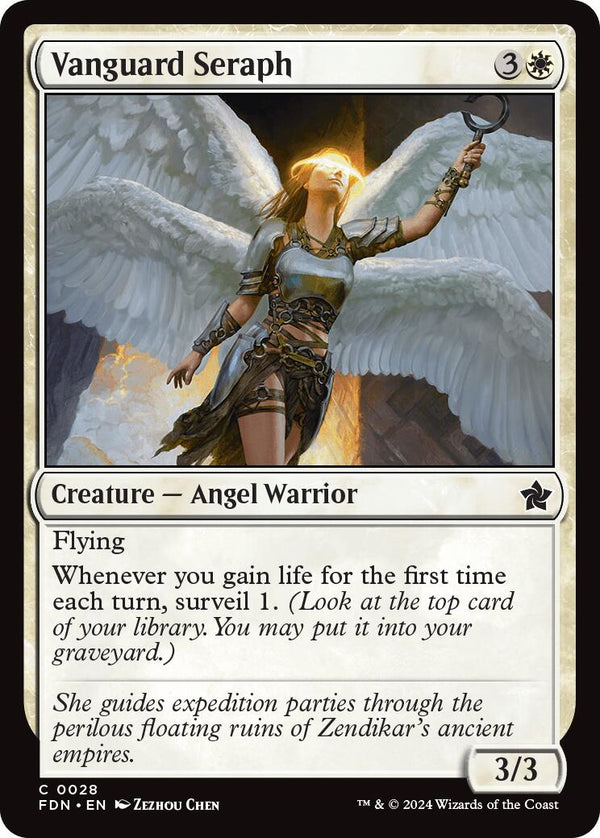Vanguard Seraph [FDN - 28] - Cartes Sportives Rive Sud