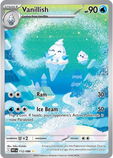 Vanillish - 112/086 [WHT - 112/086] - Cartes Sportives Rive Sud