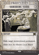 Vanishing Verse [OTP - 57] - Cartes Sportives Rive Sud