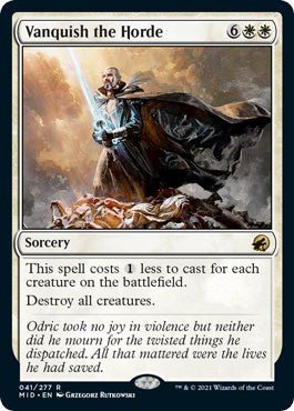 Vanquish the Horde [MID - 41] - Cartes Sportives Rive Sud