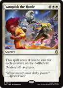 Vanquish the Horde [TMC - 45] - Cartes Sportives Rive Sud