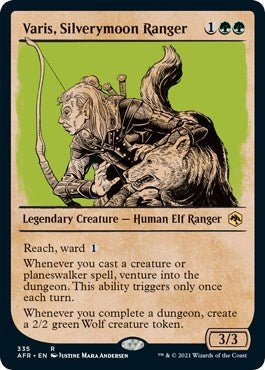 Varis, Silverymoon Ranger (Showcase) [AFR - 335] - Cartes Sportives Rive Sud