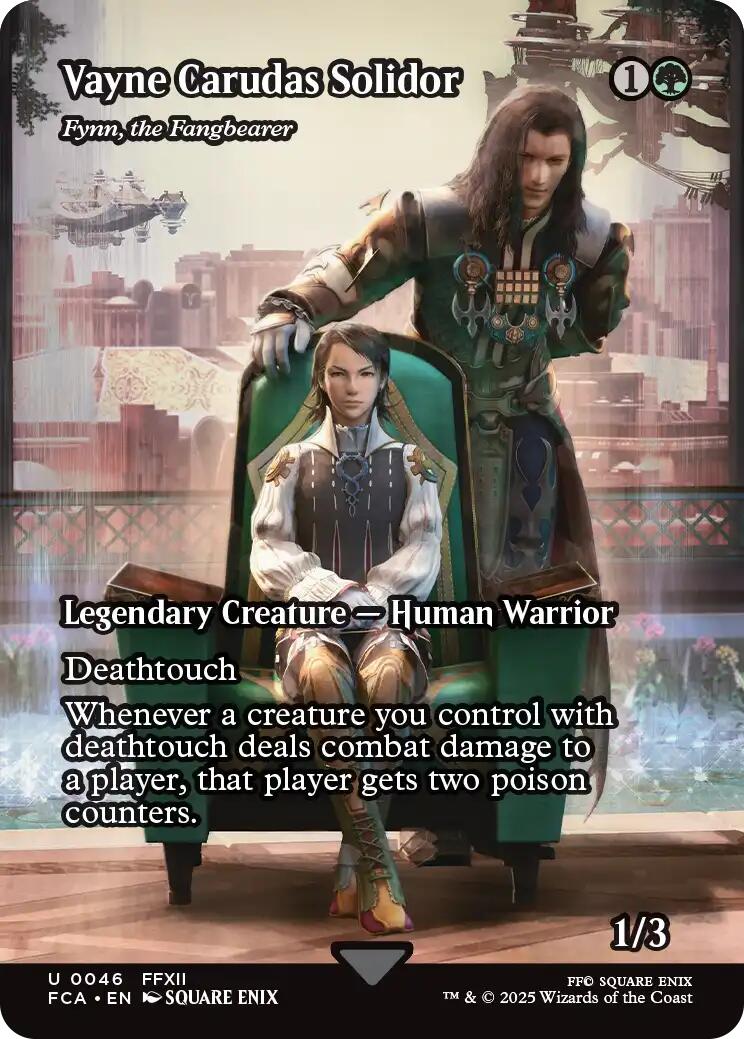 Vayne Carudas Solidor - Fynn, the Fangbearer (Showcase) [FCA - 46] - Cartes Sportives Rive Sud