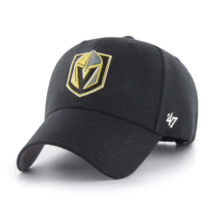 Vegas Golden Knights 47Brand MVP Black - Cartes Sportives Rive Sud