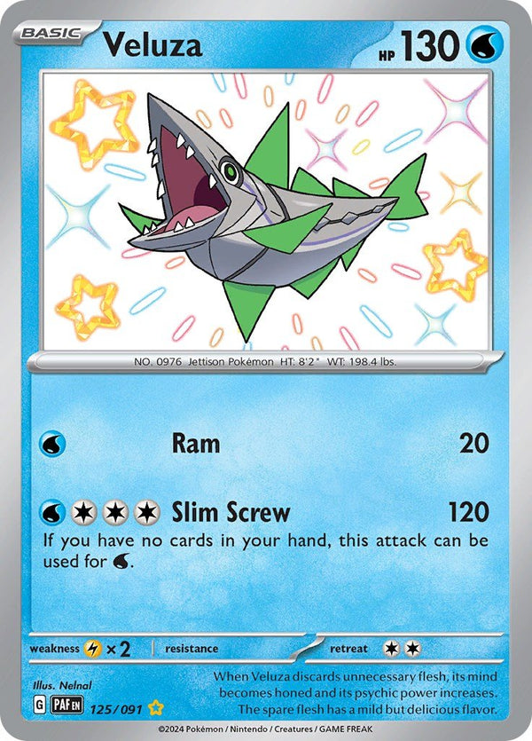 Veluza - 125/091 [PAF - 125/091] - Cartes Sportives Rive Sud