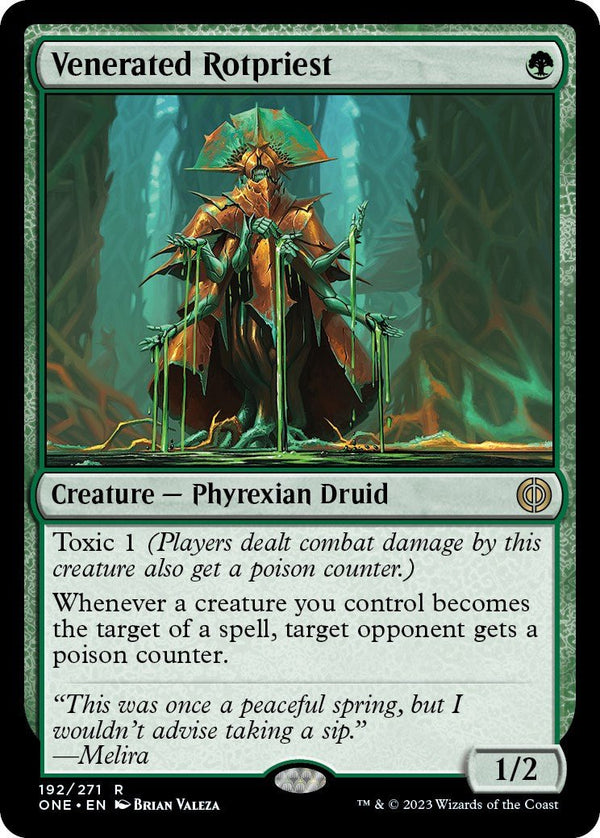 Venerated Rotpriest [ONE - 192] - Cartes Sportives Rive Sud