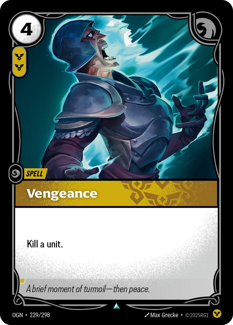 Vengeance [OGN - 229/298] - Cartes Sportives Rive Sud
