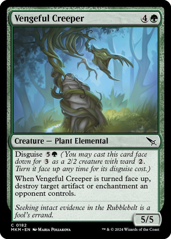 Vengeful Creeper [MKM - 182] - Cartes Sportives Rive Sud